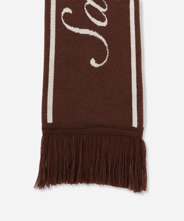 Saturdays New York City Saturdays NYC Football Scarf Wine