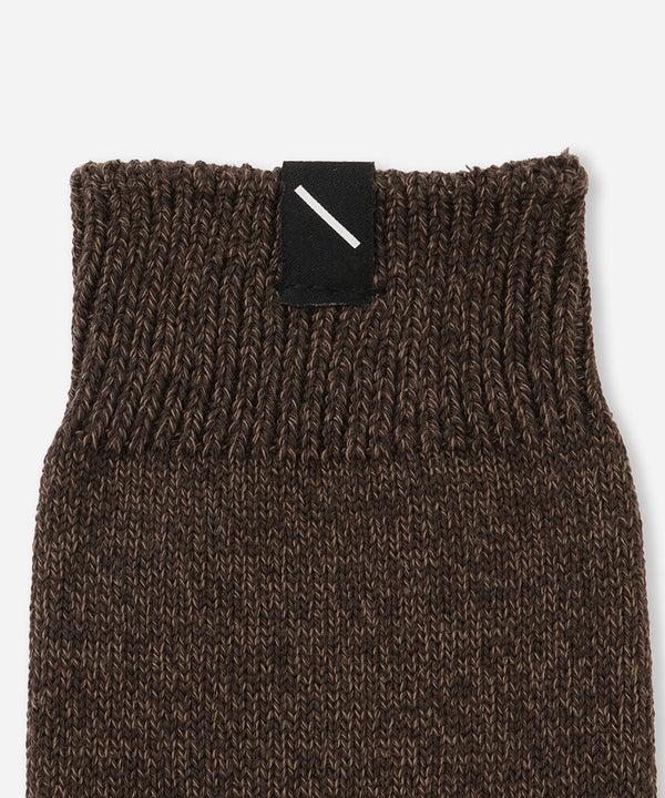 Saturdays New York City Slash Mix Color Socks Dark Brown