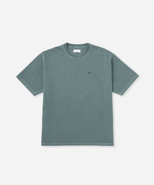 saturdays new york city SNYC Relaxed Pigment Dyed Short Sleeve Tee Green
