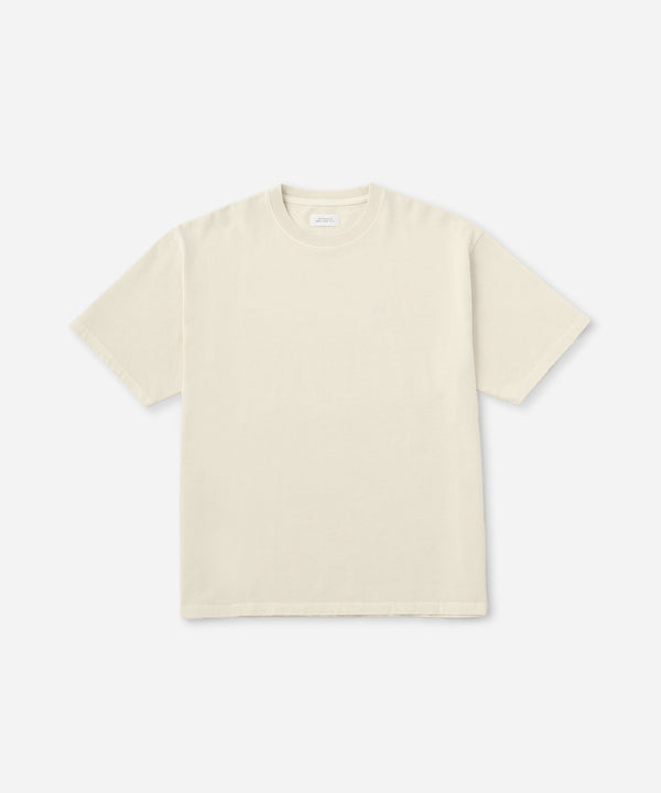 saturdays new york city SNYC Relaxed Pigment Dyed Short Sleeve Tee Ivory