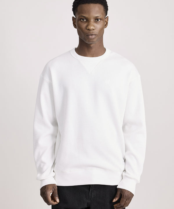 Saturdays New York City SNYC Waffle Relaxed Top Off White