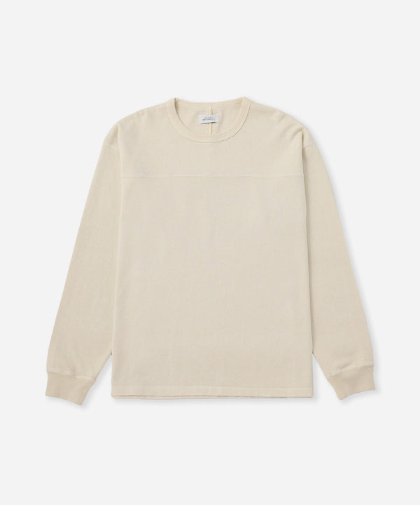 saturdays new york city Varsity Relaxed Long Sleeve Tee Off White