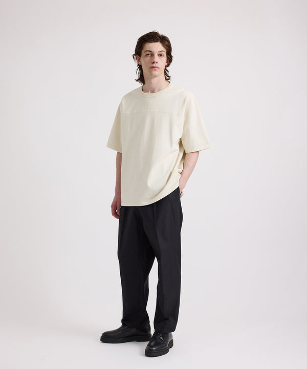 Saturdays New York City Varsity Relaxed Short Sleeve Tee Off White