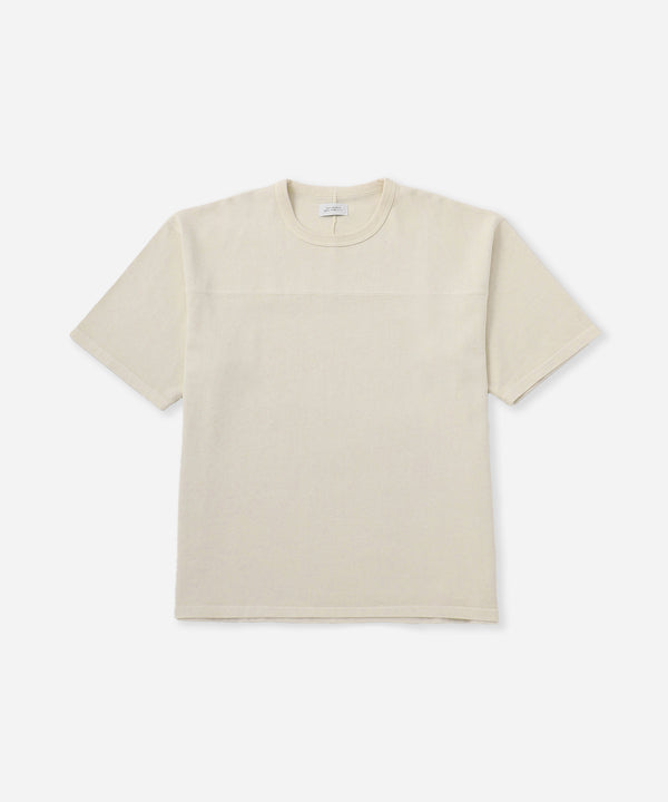 saturdays new york city Varsity Relaxed Short Sleeve Tee Off White