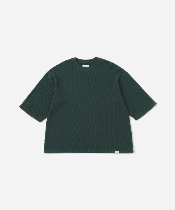 saturdays new york city Waffle Half Sleeve Tee Dark Green