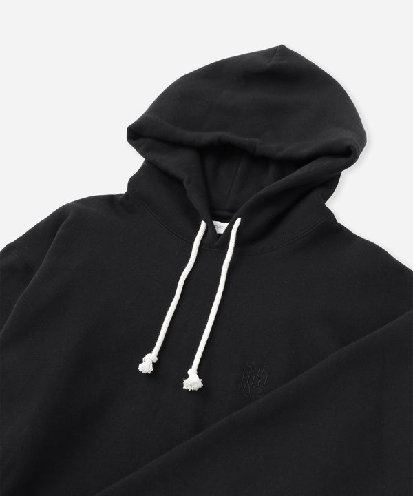 Saturdays New York City Warren Miller Stacked Hoodie Black
