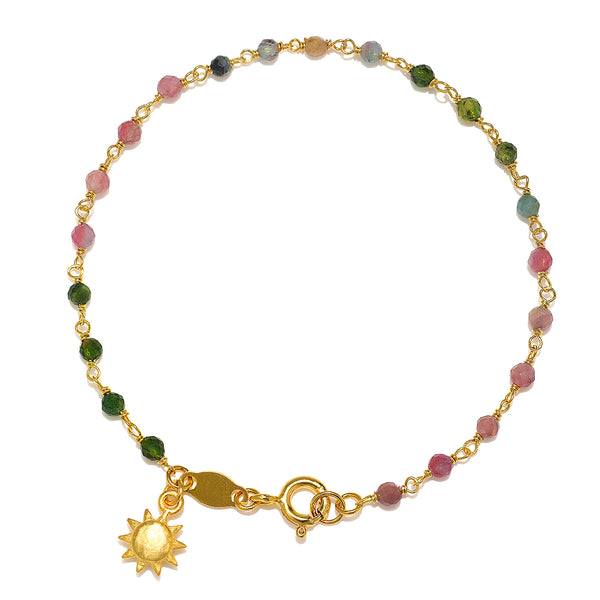 satya jewelry Abundant Joy Tourmaline Gemstone Bracelet