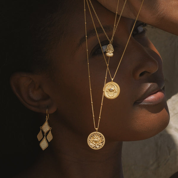 Satya Jewelry Adorned With Light Chandelier Earrings