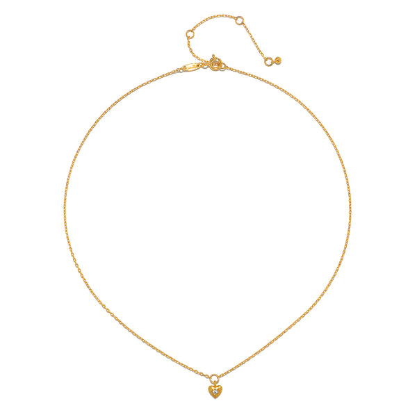 Satya Jewelry Boundless Love Mini Heart Pendant Necklace