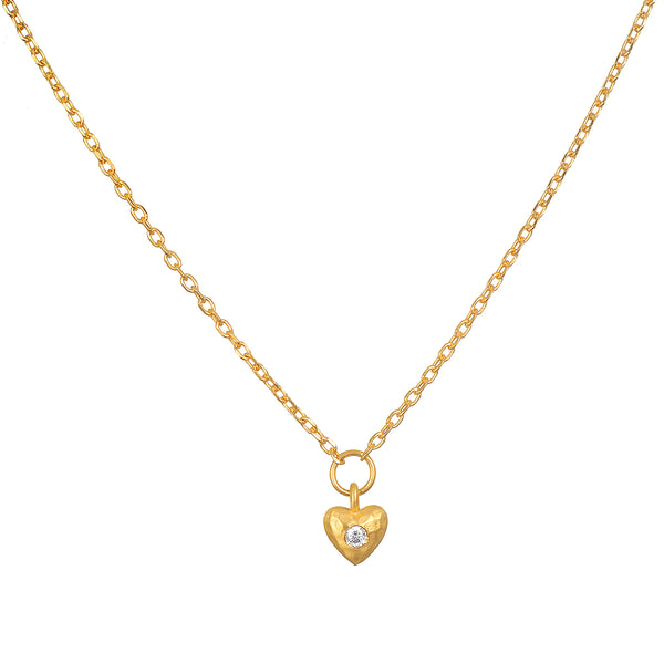 satya jewelry Boundless Love Mini Heart Pendant Necklace
