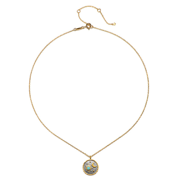 Satya Jewelry Celestial Birthstone Necklace - December
