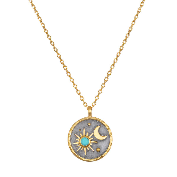 satya jewelry Celestial Birthstone Necklace - December