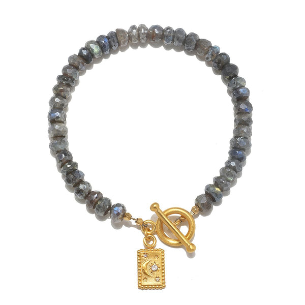 satya jewelry Chasing Dreams Labradorite Celestial Bracelet