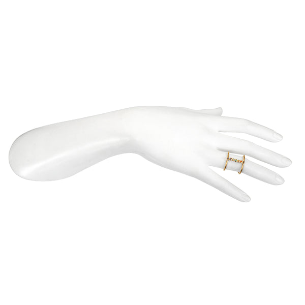 Satya Jewelry Divine Alignment Chakra Adjustable Ring