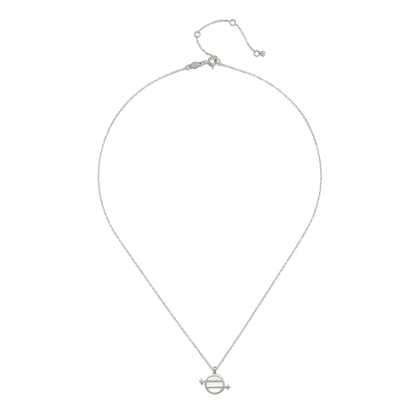 Satya Jewelry Equal Means Equal - Equality Necklace Silver