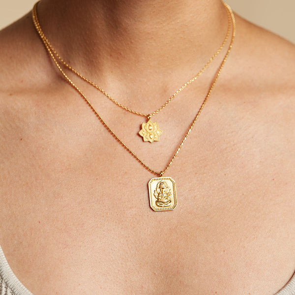 Satya Jewelry Ganesha Hindu God Bestower Of Good Fortune Necklace