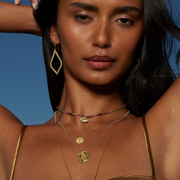 Satya Jewelry Ganesha Hindu God Bestower Of Good Fortune Necklace