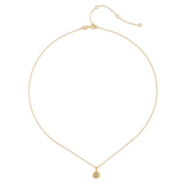 Satya Jewelry Incandescent Spirit 14kt Gold Diamond Necklace