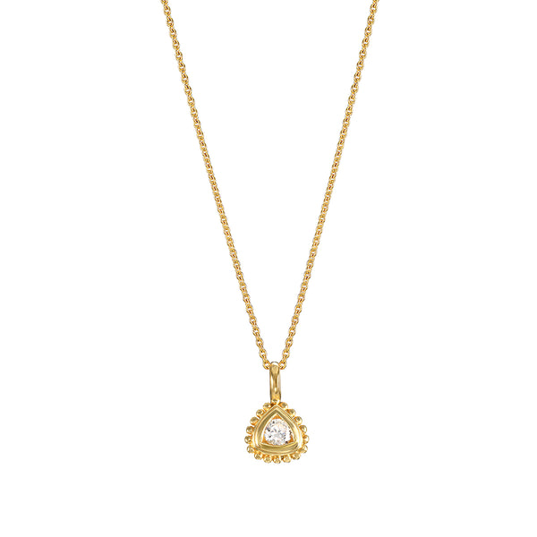 satya jewelry Incandescent Spirit 14kt Gold Diamond Necklace