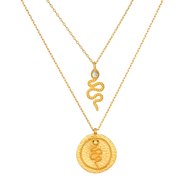 satya jewelry Intention of Transformation Necklace Set