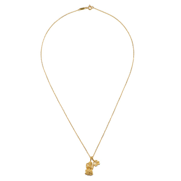 Satya Jewelry Lakshmi Hindu Goddess Awaken Abundance Necklace