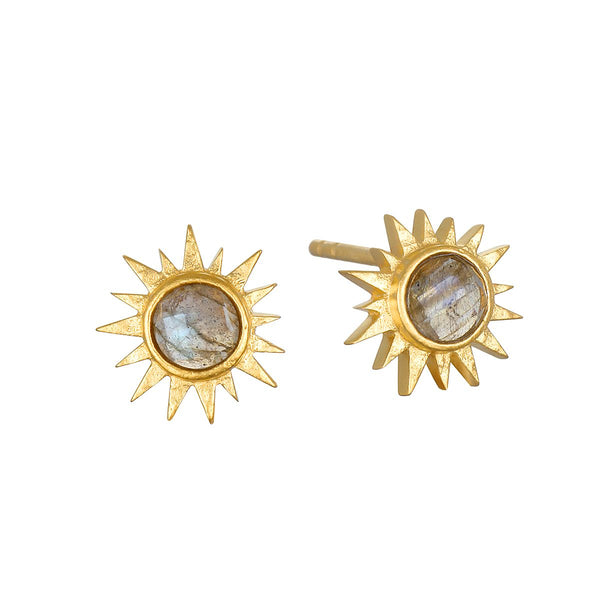 satya jewelry Light Seeker Labradorite Starburst Earrings