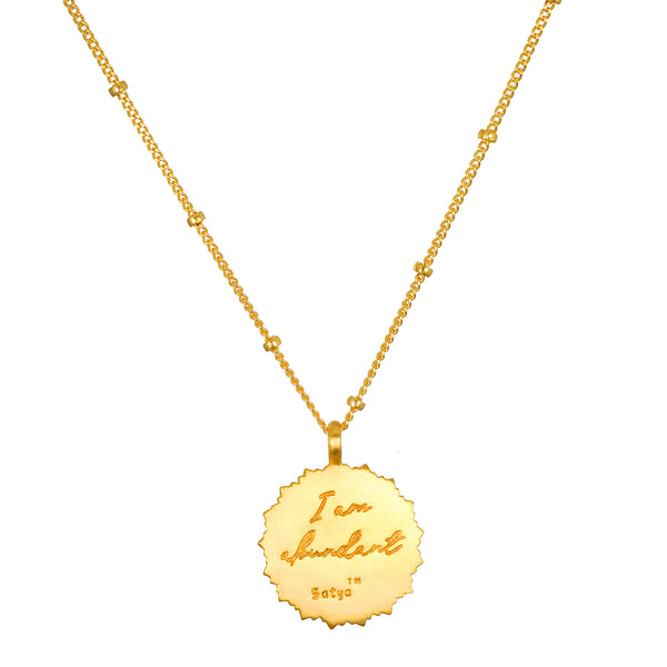 Satya Jewelry Prosperous Blessings Lakshmi Necklace