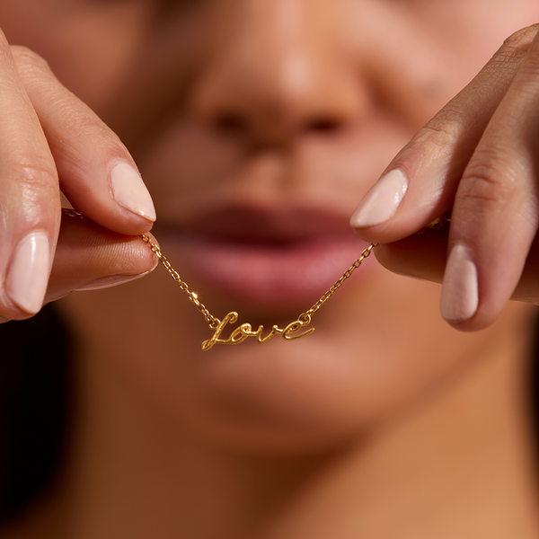 Satya Jewelry Adorned With Love Gold Necklace