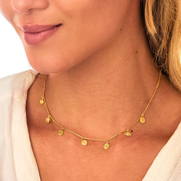 Satya Jewelry Aligned In Harmony Chakra Choker