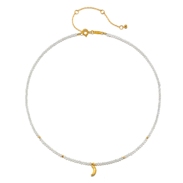 Satya Jewelry Awaken Intuition Moonstone Necklace