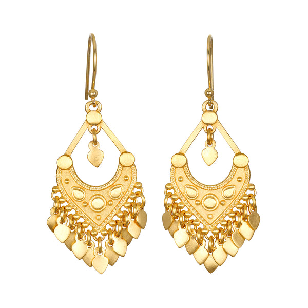 satya jewelry Beauty Unveiled Chandelier Earrings