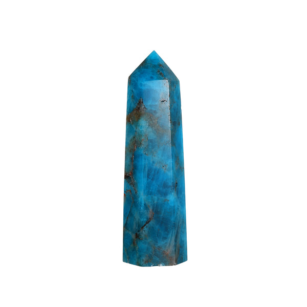 satya jewelry Blue Apatite Altar Crystal