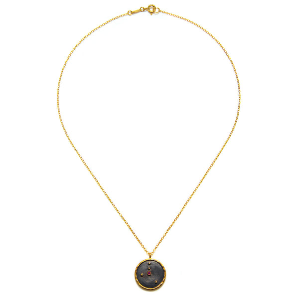 Satya Jewelry Cancer Zodiac Necklace