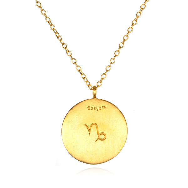 Satya Jewelry Capricorn Zodiac Necklace