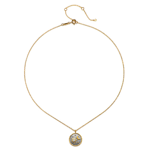 Satya Jewelry Celestial Birthstone Necklace - April