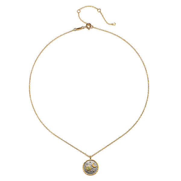 Satya Jewelry Celestial Birthstone Necklace - August
