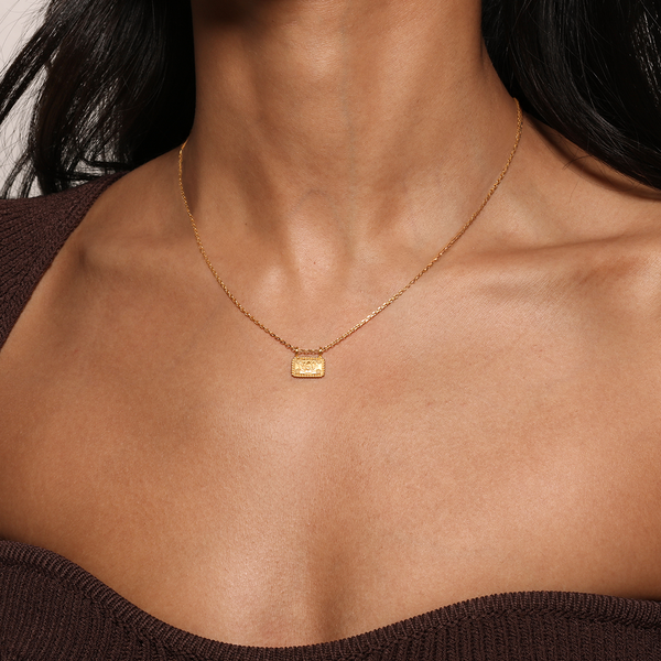 Satya Jewelry Dawn Of Renewal Lotus Necklace