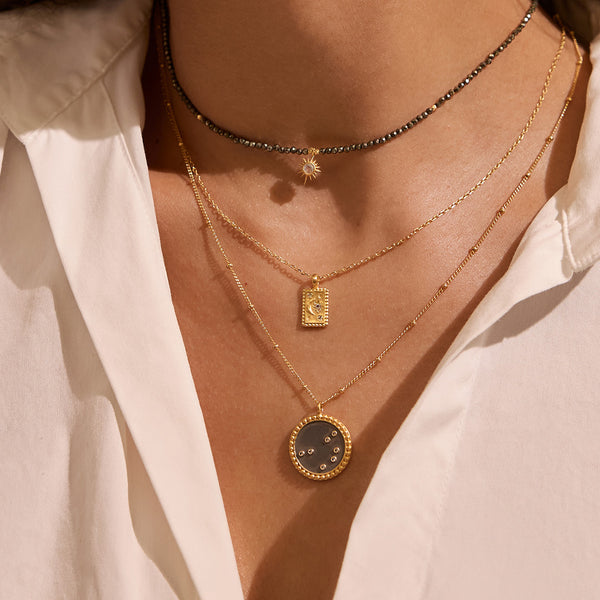 Satya Jewelry Dreams Of Prosperity Pyrite Necklace