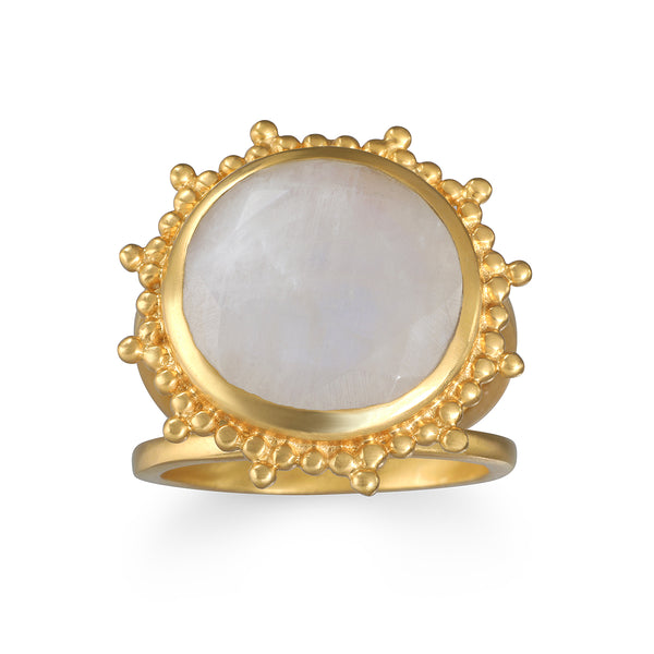 satya jewelry Drift Into Daydreams Moonstone Ring