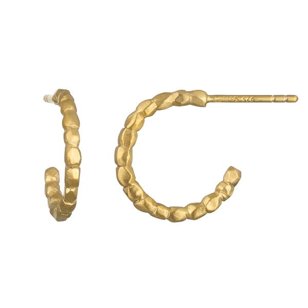 satya jewelry Elemental Gold Hoop Earrings