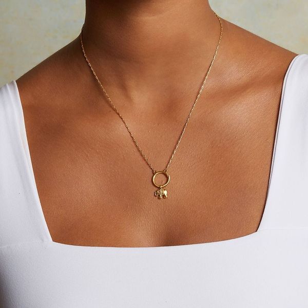 Satya Jewelry Elephant Mini Charm