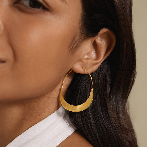 Satya Jewelry Eternal Energy Hoop Earrings