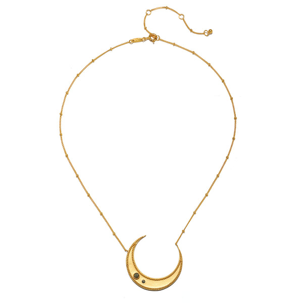 Satya Jewelry Eternal Guidance Moon Necklace