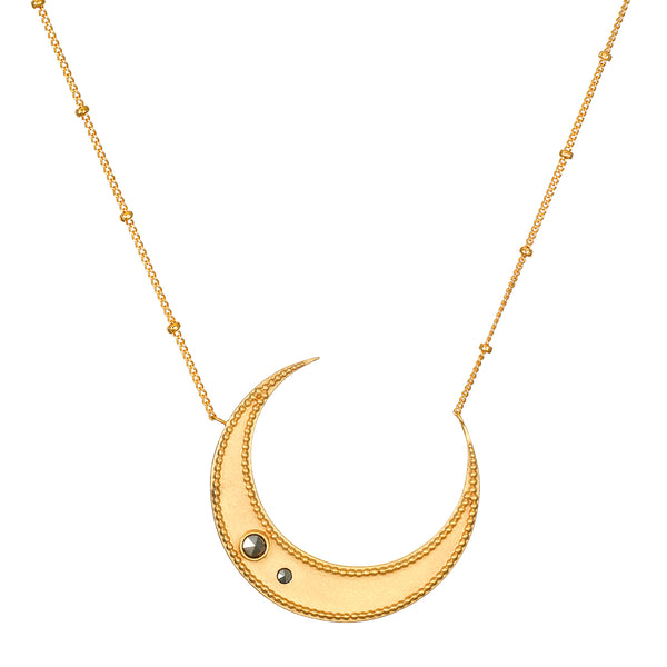satya jewelry Eternal Guidance Moon Necklace