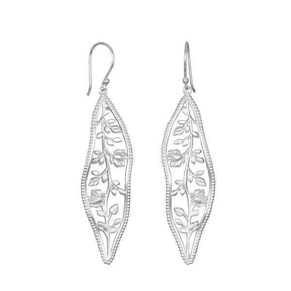 satya jewelry Expanding Beauty Lotus Earrings