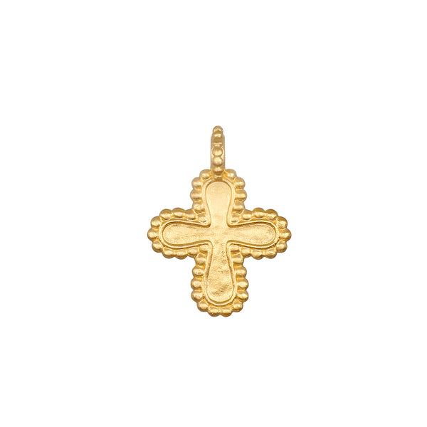 satya jewelry Faithful Cross Charm