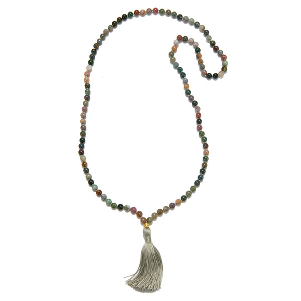 Satya Jewelry Grounding Fancy Jasper Gemstone Mala