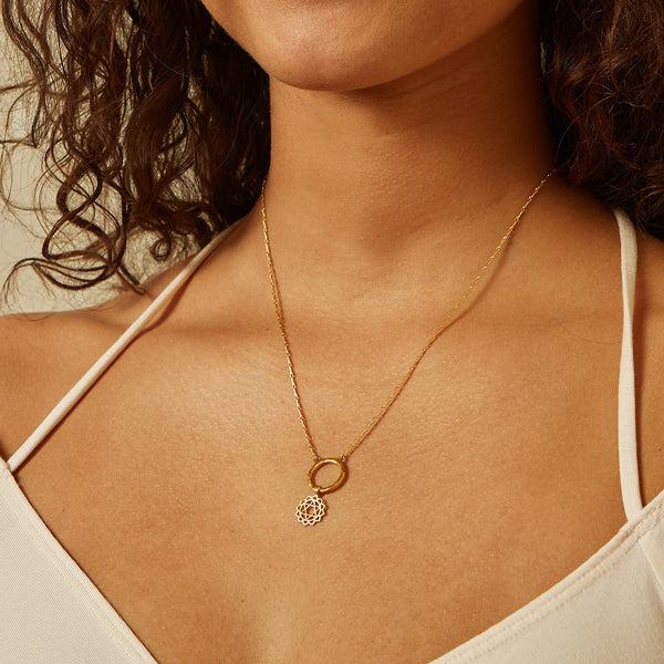 Satya Jewelry Heart Chakra Charm