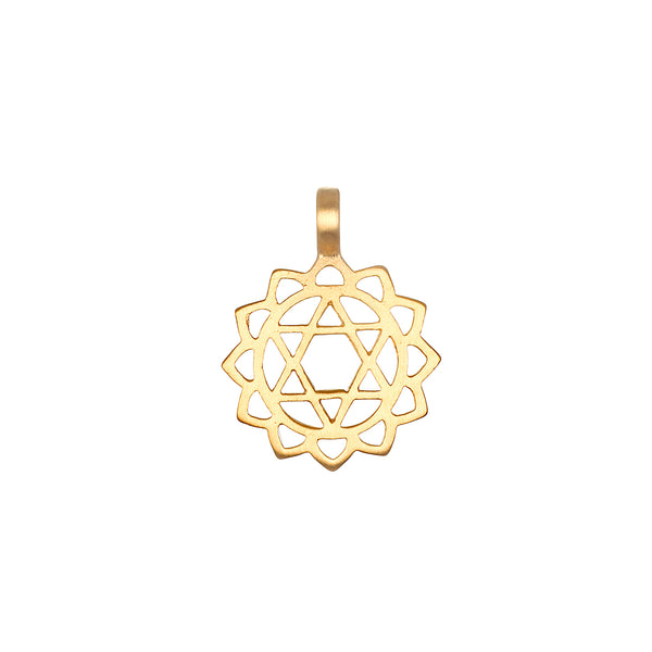 satya jewelry Heart Chakra Charm