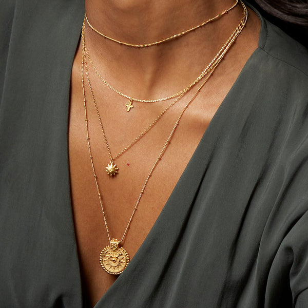 Satya Jewelry Here Comes The Sun Necklace